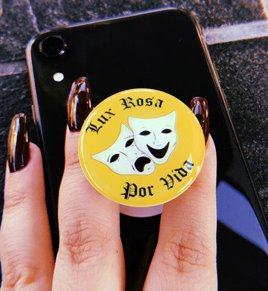 Lux Rosa Por Vida Pop Grip Drop Glue Style (Neon)