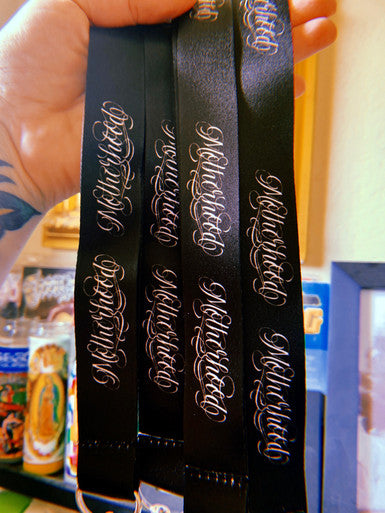 Motherhood Pen & Ink Lanyard (Black)