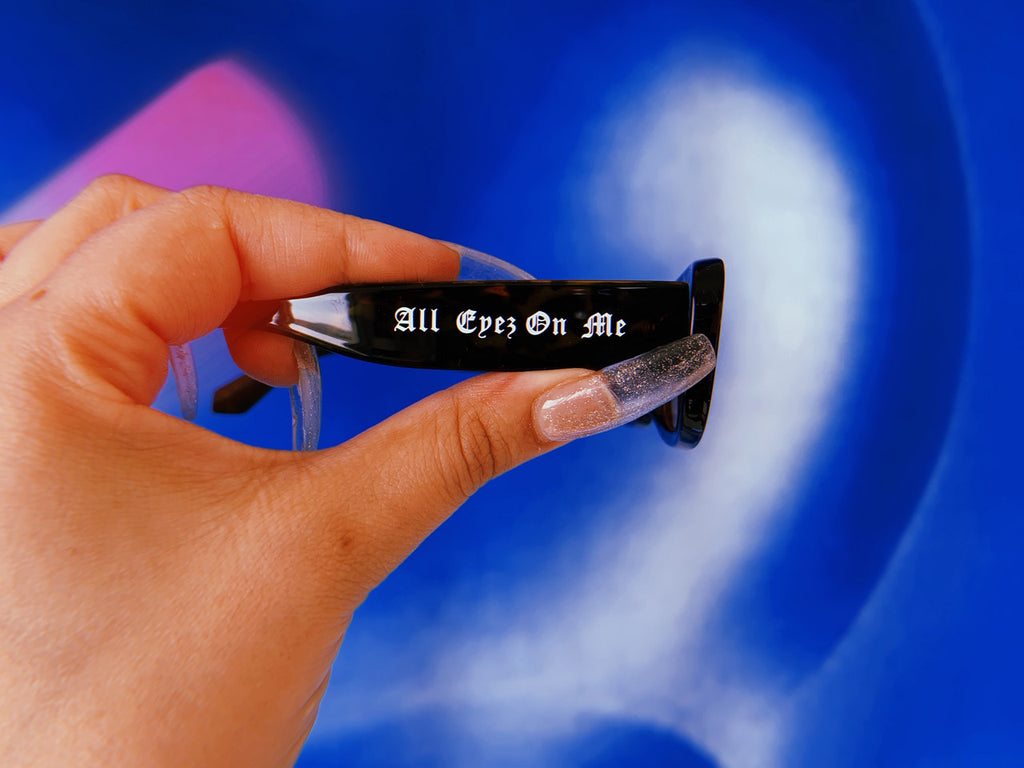 Lux Rosa P/V 'All Eyez On Me' Tortoise Sunglasses