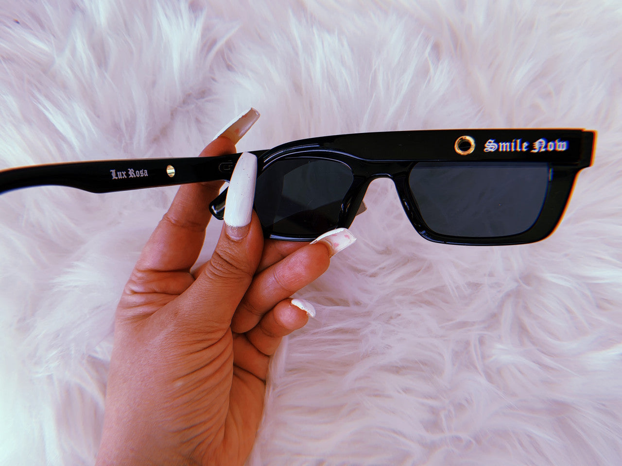 Lux Rosa Sunglasses Bundle (TWO Pairs- Smile Now Cry Later 'Gata' Black & Baby I'm For Real Brown 'Locs')