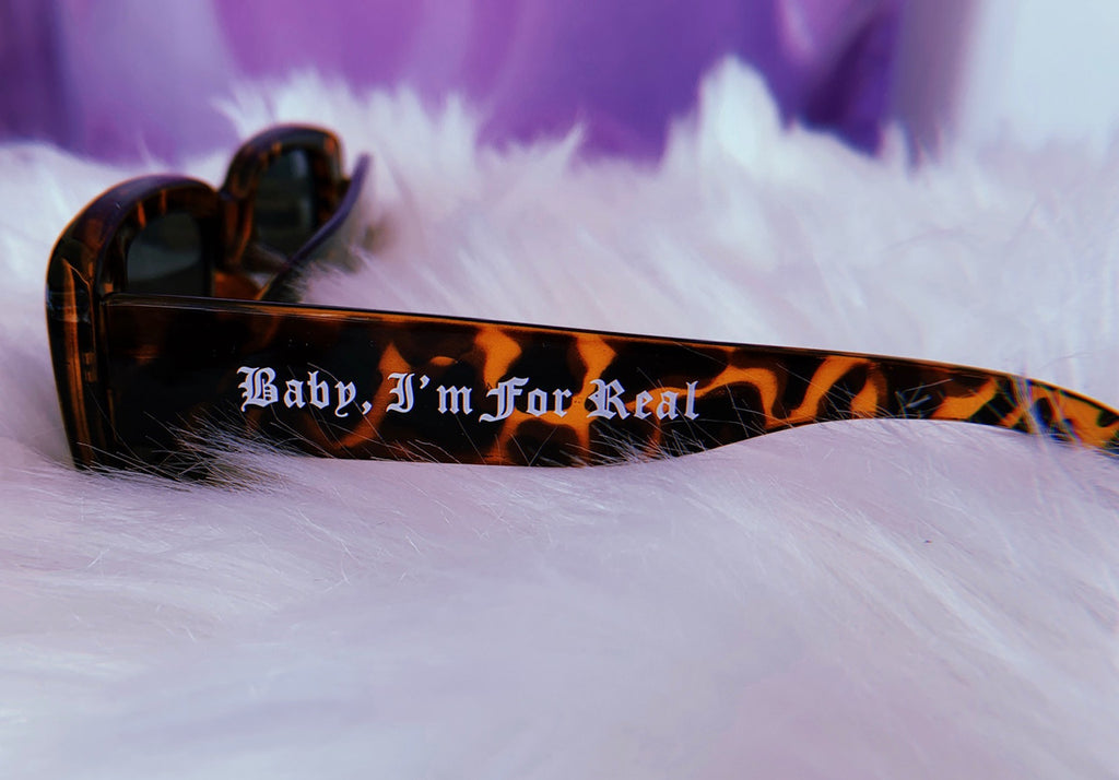 Lux Rosa Sunglasses Bundle (TWO Pairs- Smile Now Cry Later 'Gata' Black & Baby I'm For Real Brown 'Locs')