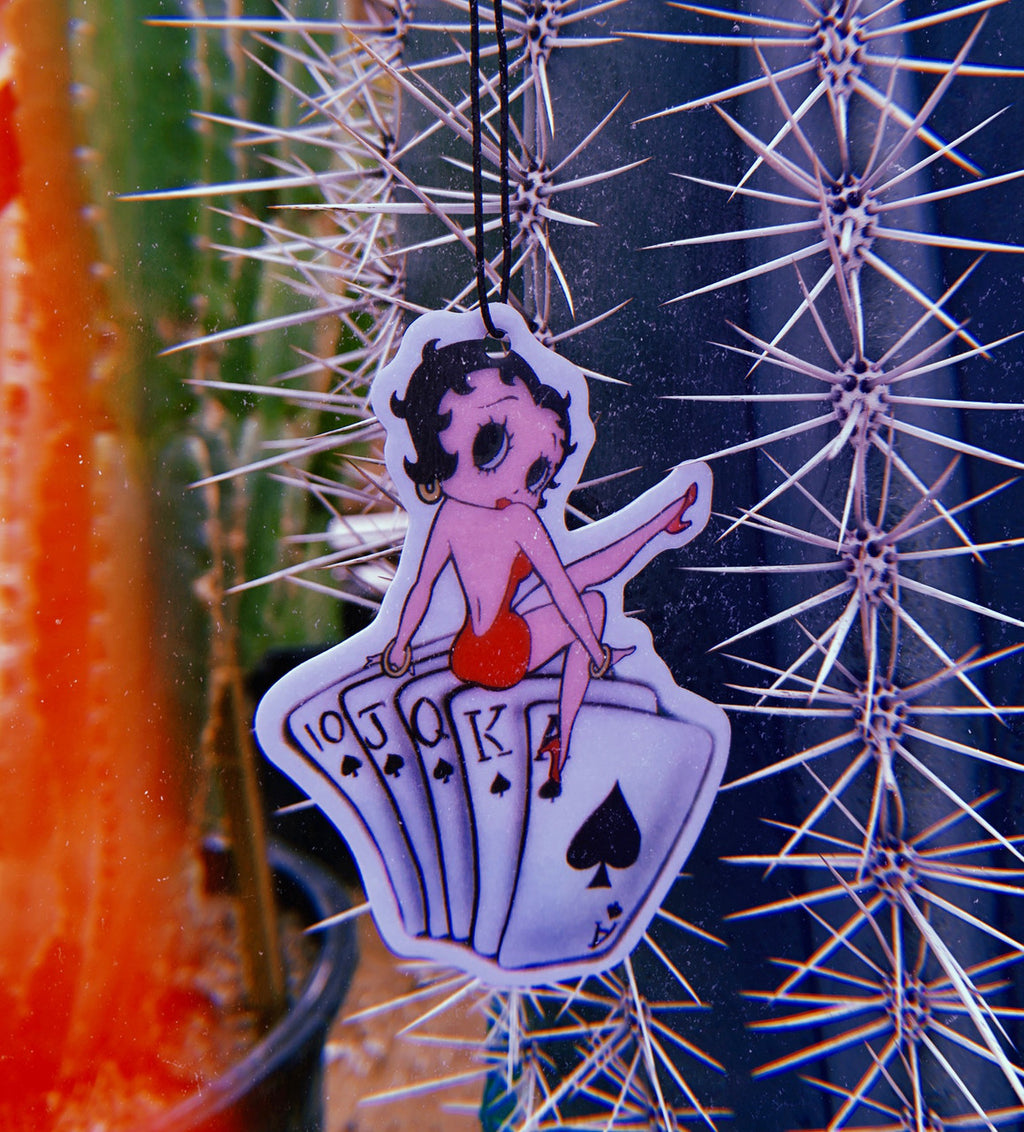 Don't Play With Me (Betty) Airbrushed Air Freshener