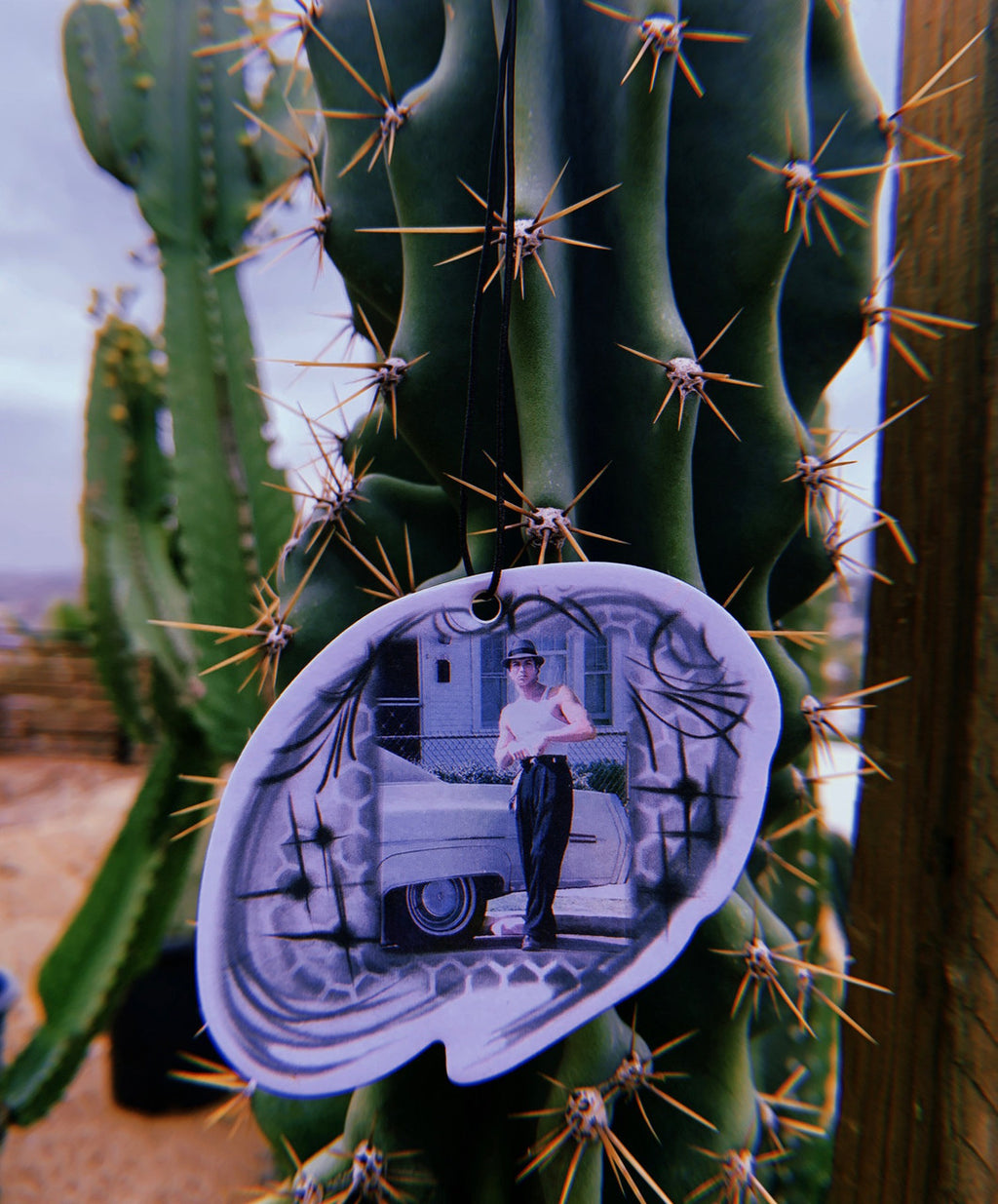 El Gallo Airbrushed Air Freshener