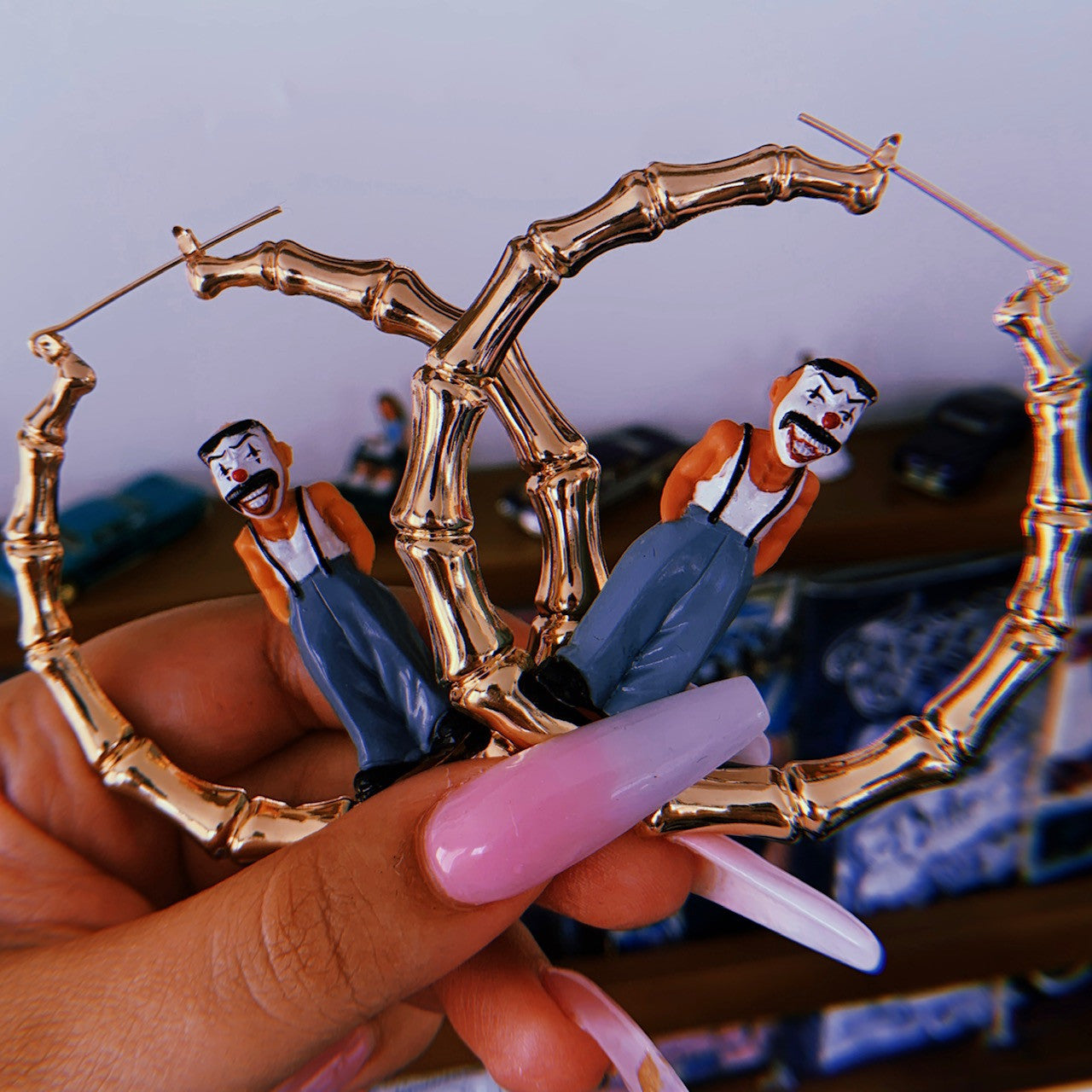 EXTREMELY RARE Limited Edition Homies 'Clown Prince' Hoops