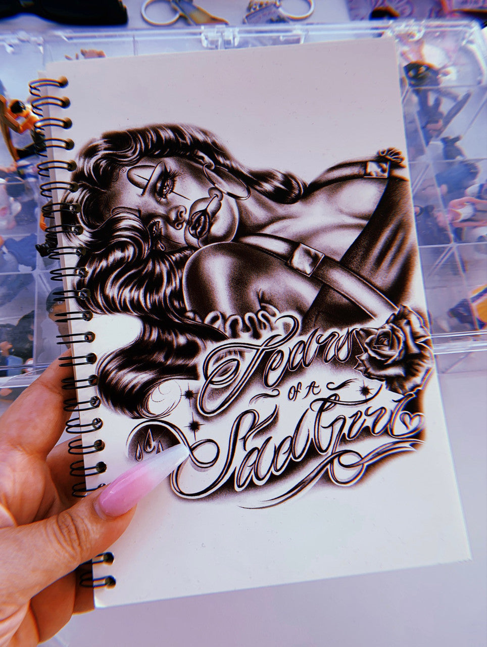 Tears Of A Sad Girl Notebook