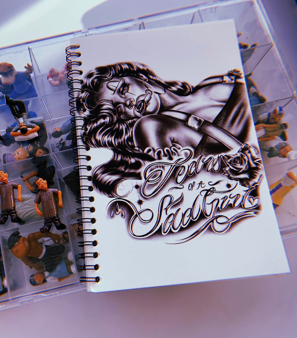 Tears Of A Sad Girl Notebook
