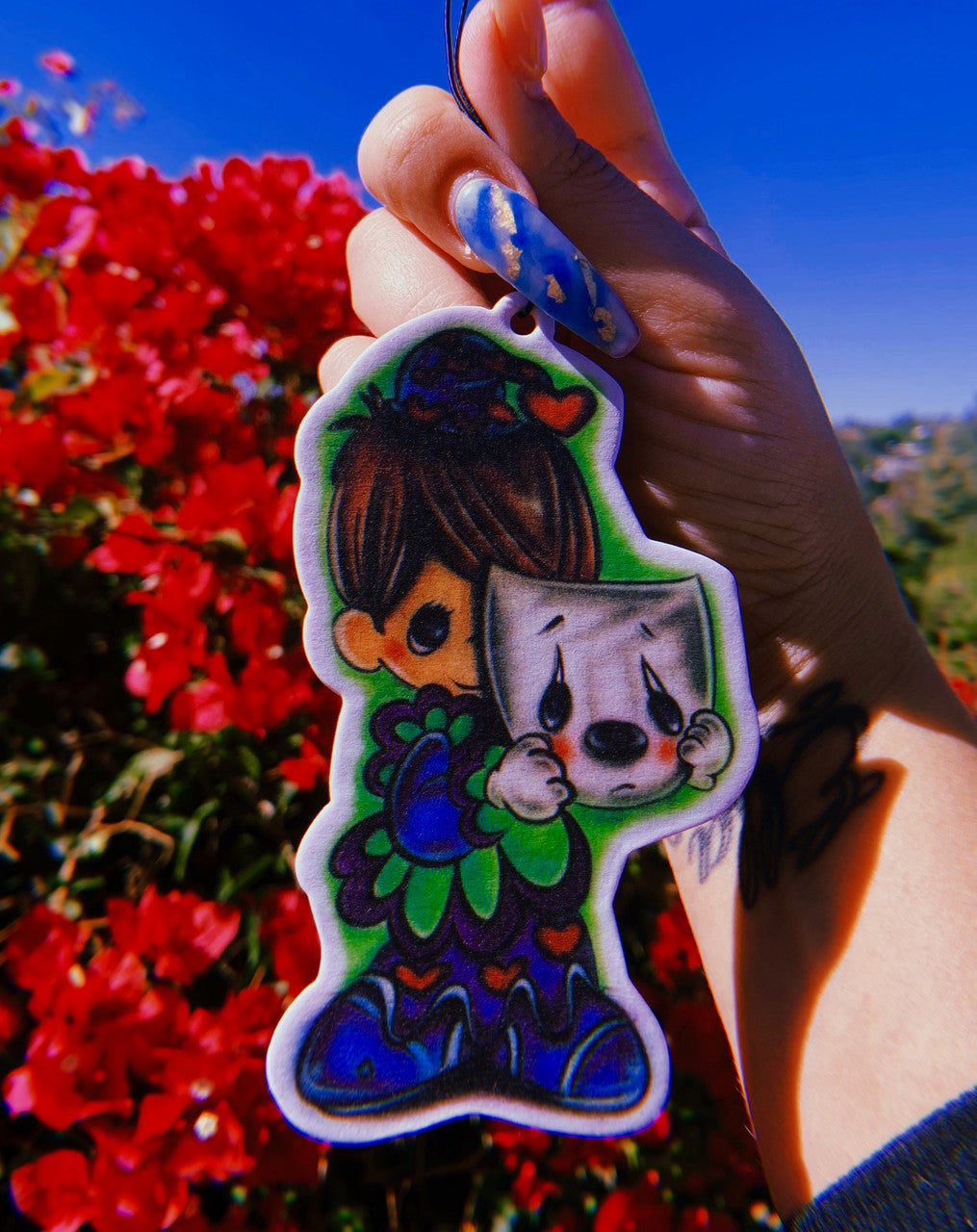 Laugh Now Precious Moments Airbrushed Air Freshener