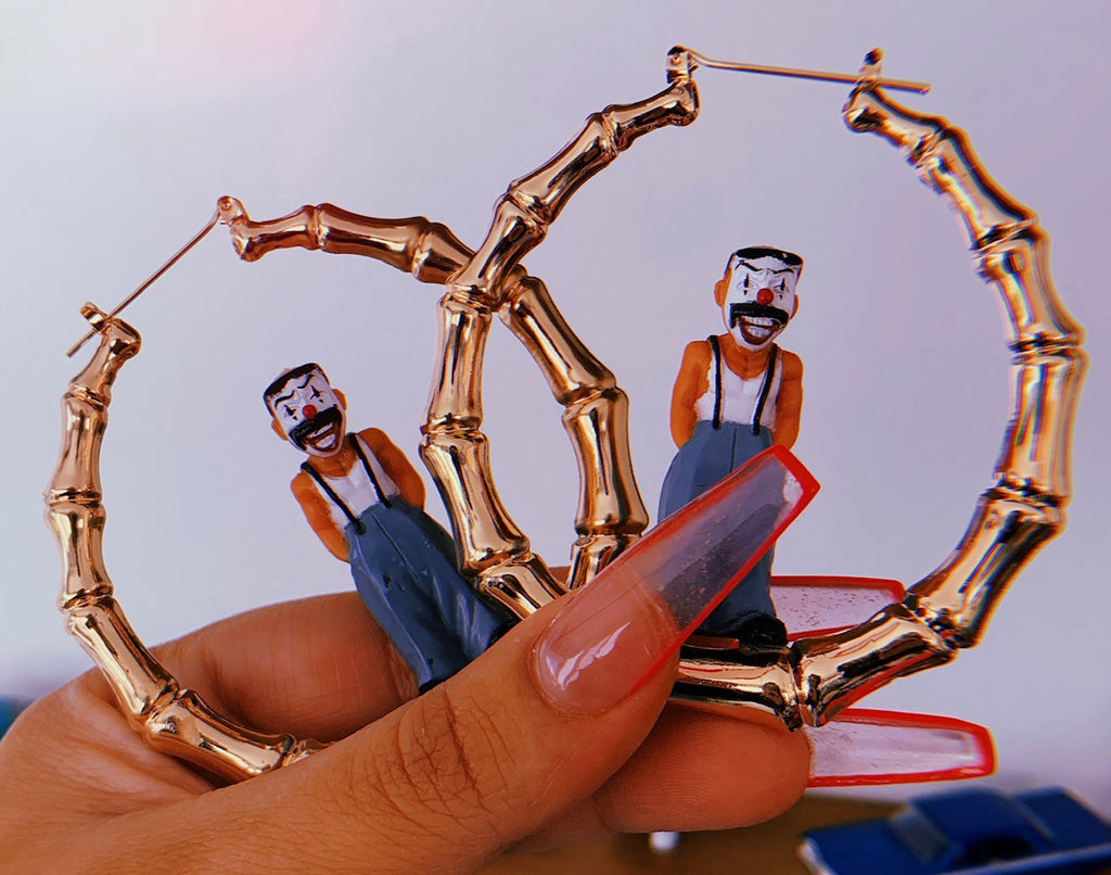 EXTREMELY RARE Limited Edition Homies 'Clown Prince' Hoops