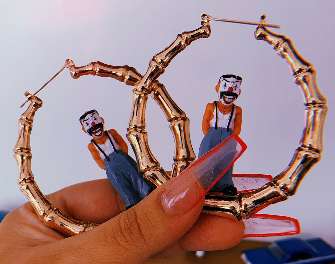 EXTREMELY RARE Limited Edition Homies 'Clown Prince' Hoops