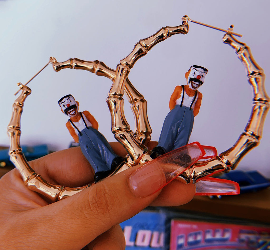 EXTREMELY RARE Limited Edition Homies 'Clown Prince' Hoops