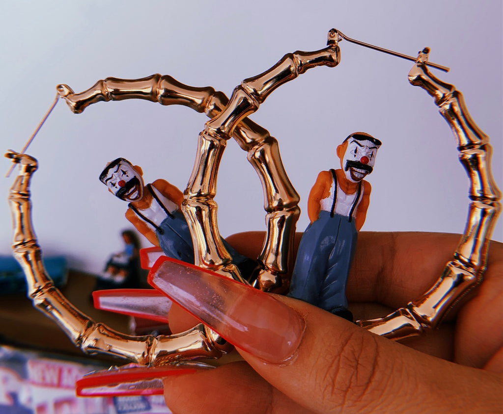 EXTREMELY RARE Limited Edition Homies 'Clown Prince' Hoops