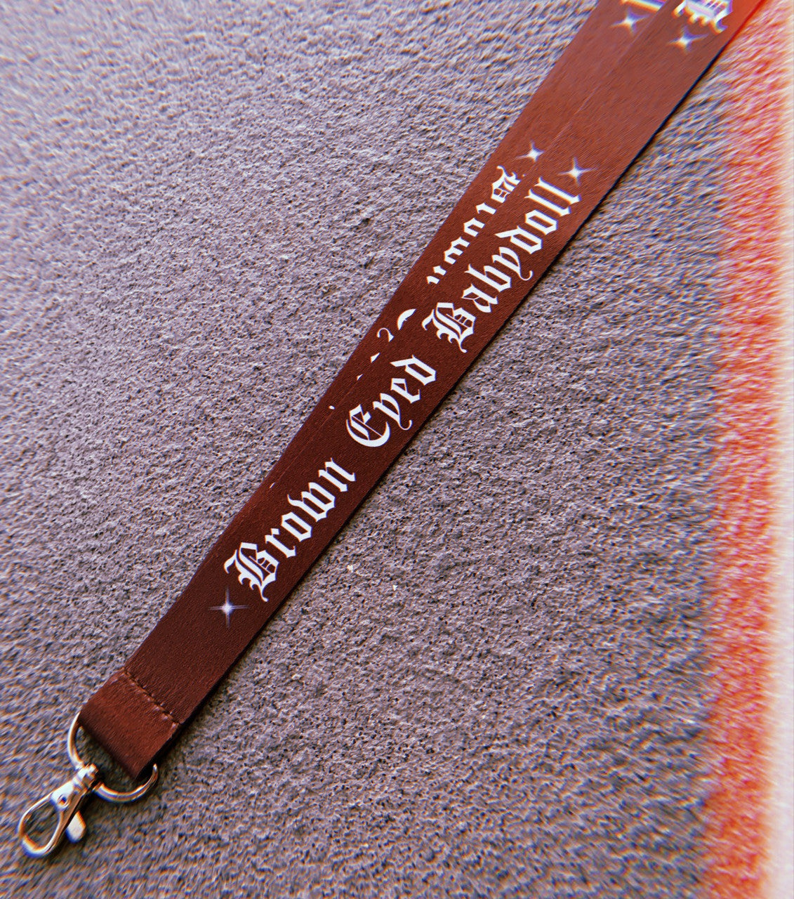 'Brown Eyed Babydoll' Lanyard (BROWN)