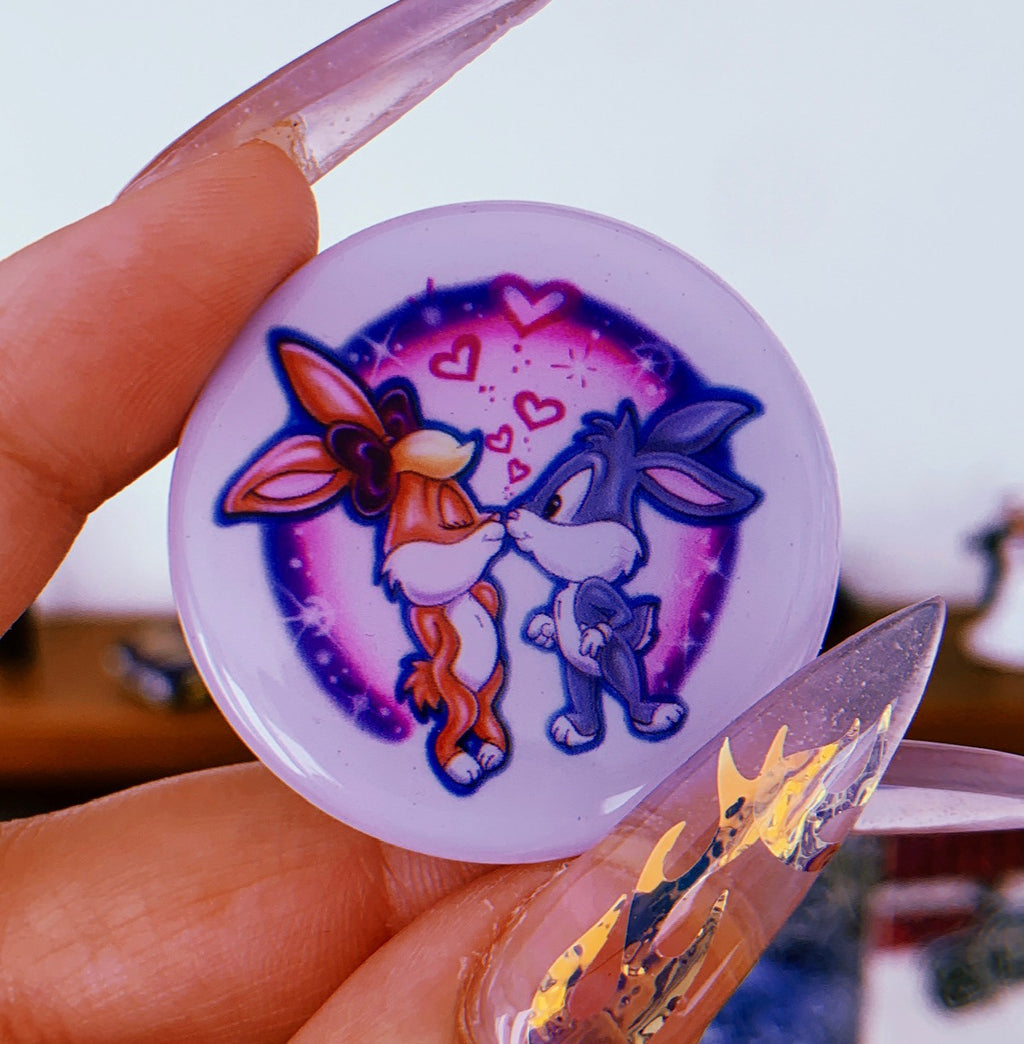 Confessin A Feeling Airbrushed Pop Grip WHITE (Drop Glue Style)