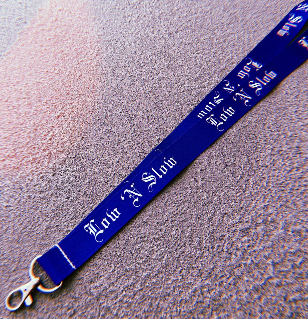 Low 'N Slow Lanyard (Blue)