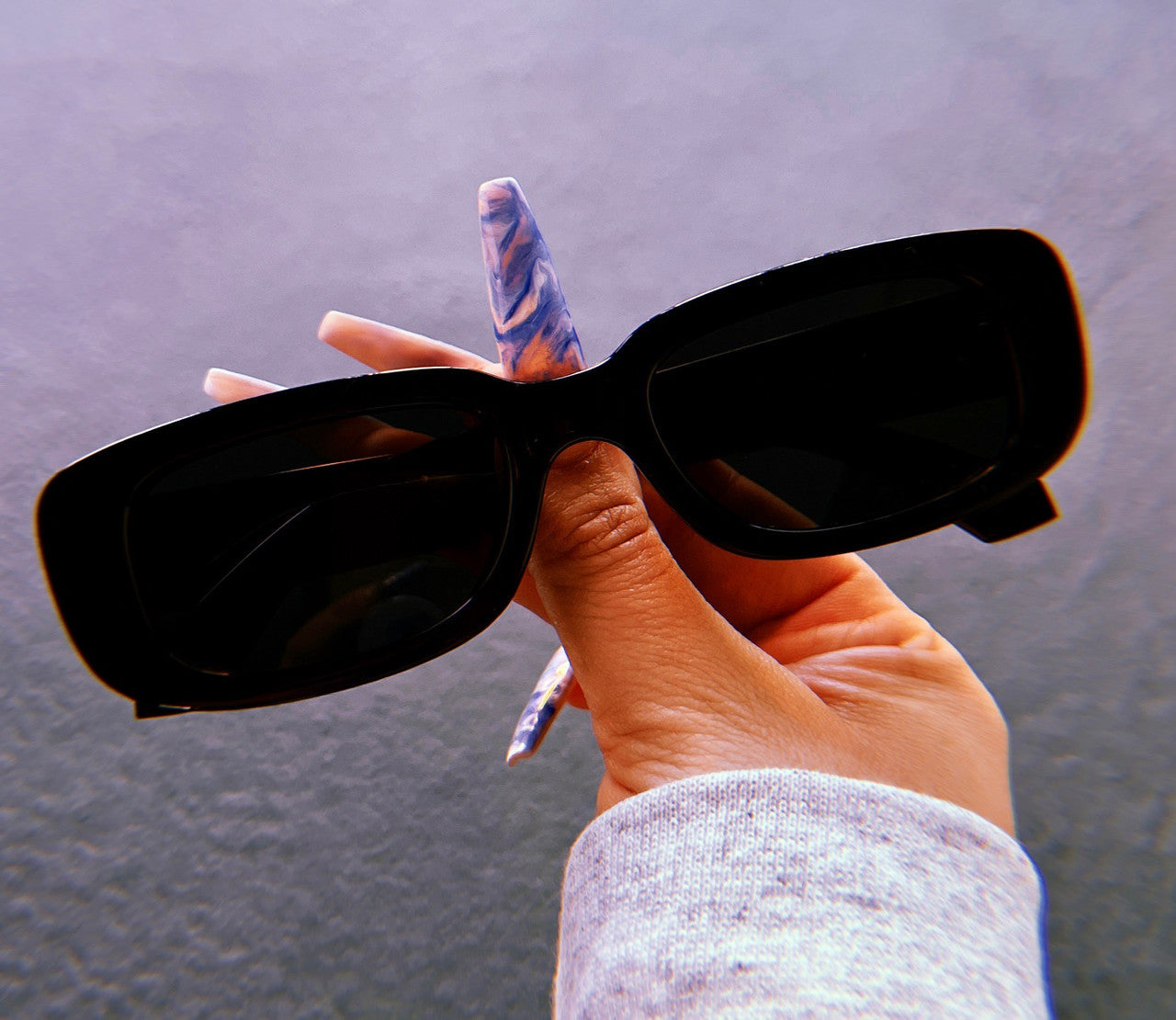 Lux Rosa P/V 'RIDE WITH ME DIE WITH ME' LOCS Sunglasses