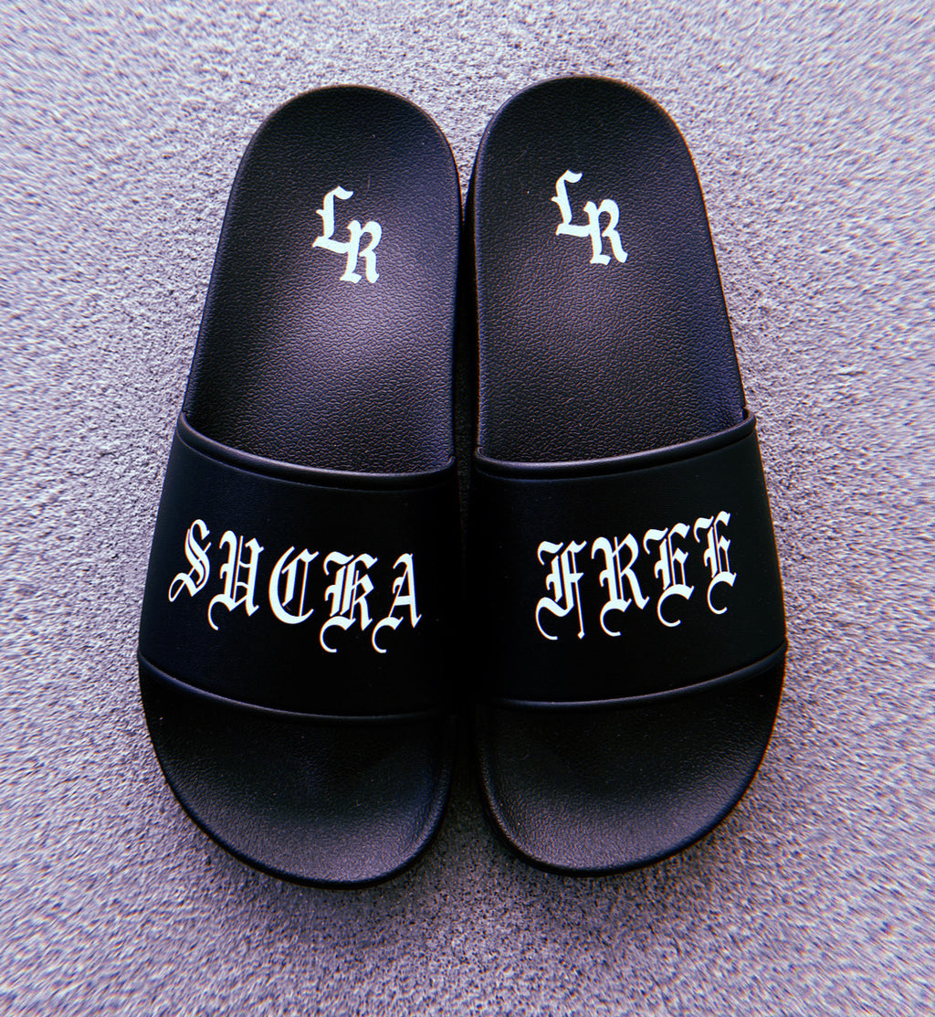 SUCKA FREE Slides (Black)