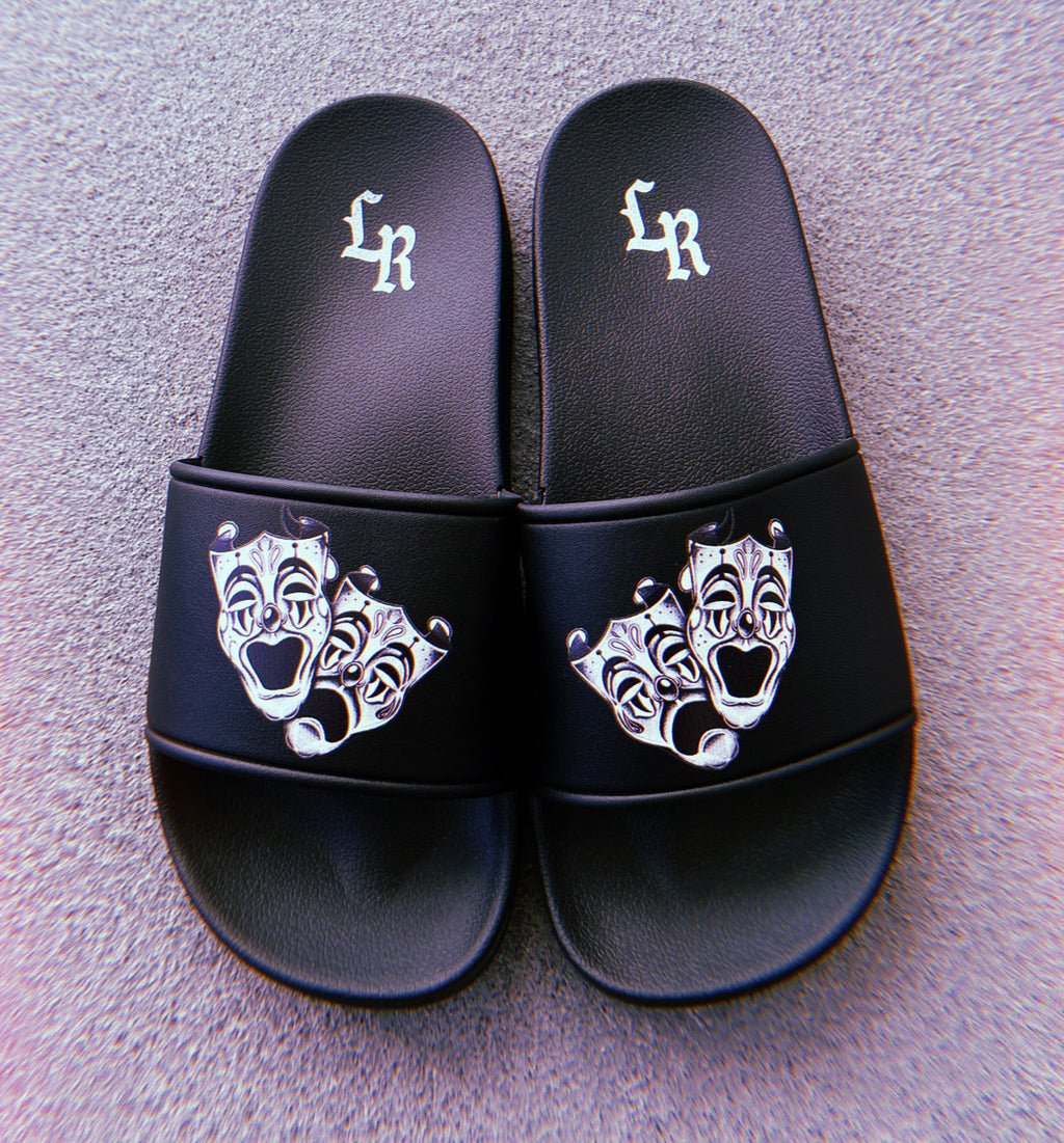 The Last Laugh Is Mine Pen & Ink Slides (BLACK)