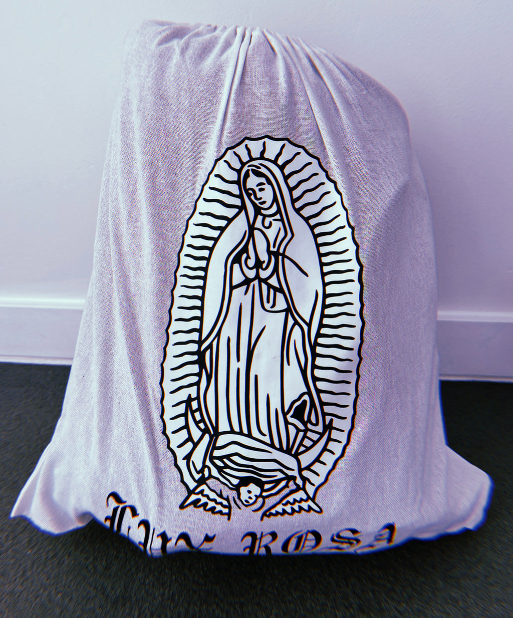 Lux Rosa BANDANA Duffel Bag (Large)- Black/White