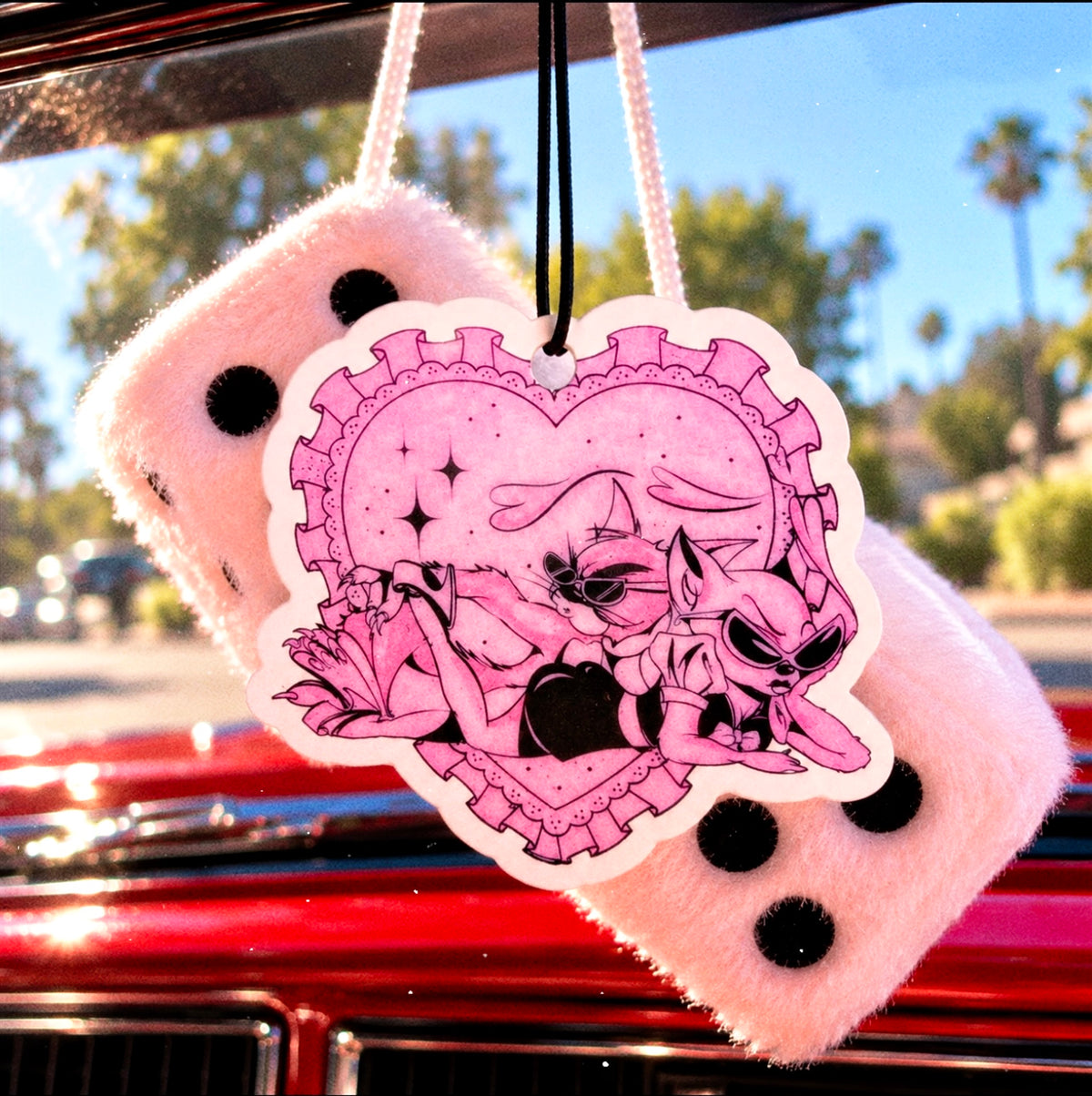 Lux Rosa 'Always Thinking Of You' Heart Pen & Ink Air Freshener