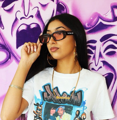 Lux Rosa P/V 'All Eyez On Me' Tortoise Sunglasses