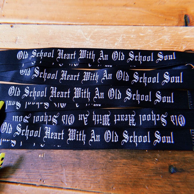 Old School Heart With An Old School Soul Lanyard