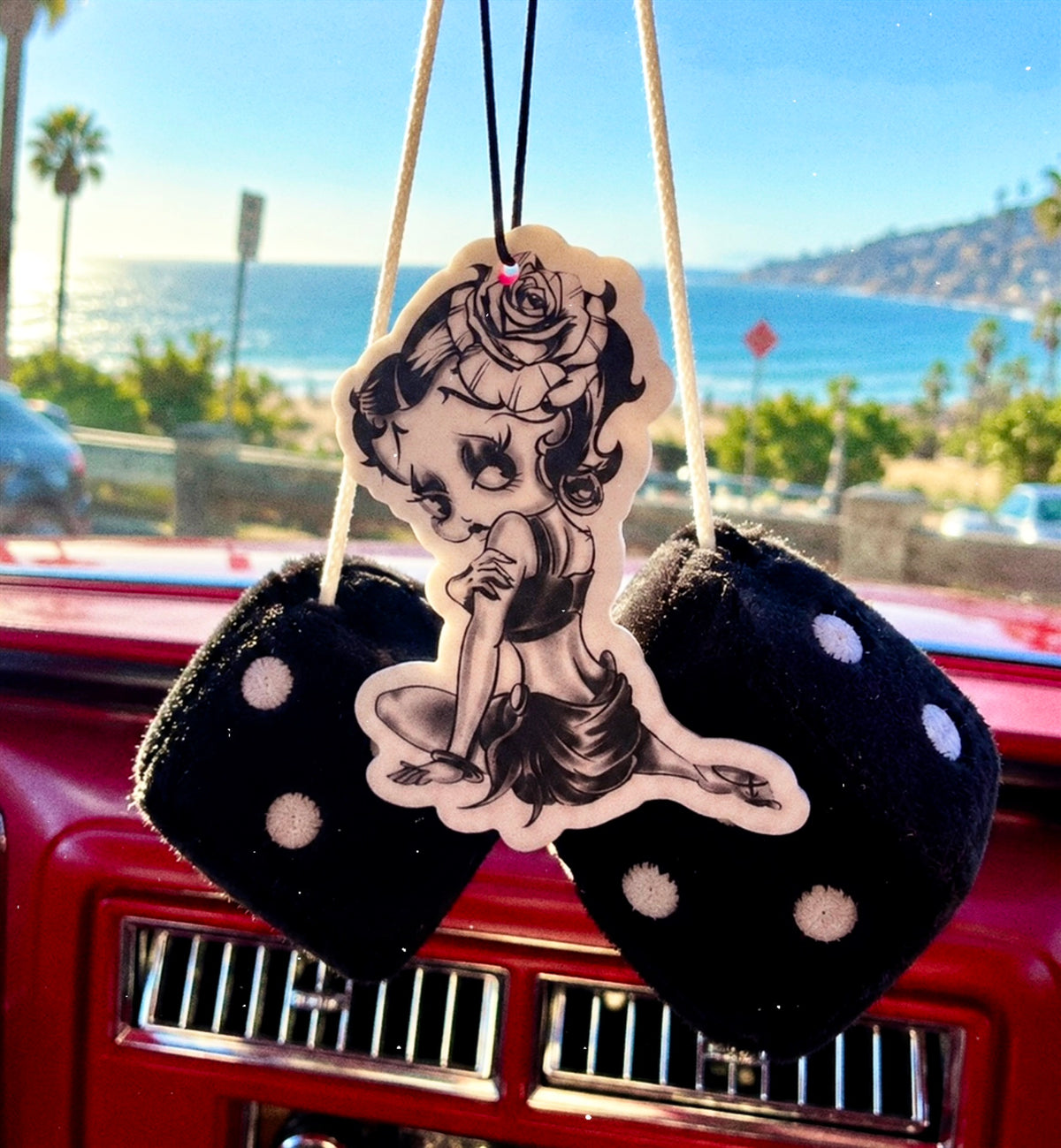 Lux Rosa 'I Only Have Eyes For You' Pen & Ink Air Freshener (BLACK/WHITE)