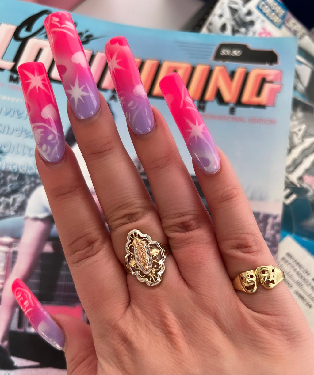 LR Smile Now, Cry Later 18K Gold Plated Ring