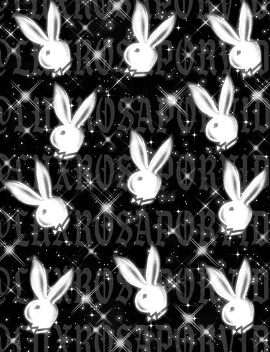 Glamour Shotz '90's Party Crew 2.0' Airbrushed Backdrop SPARKLY BLACK (Extra Large)