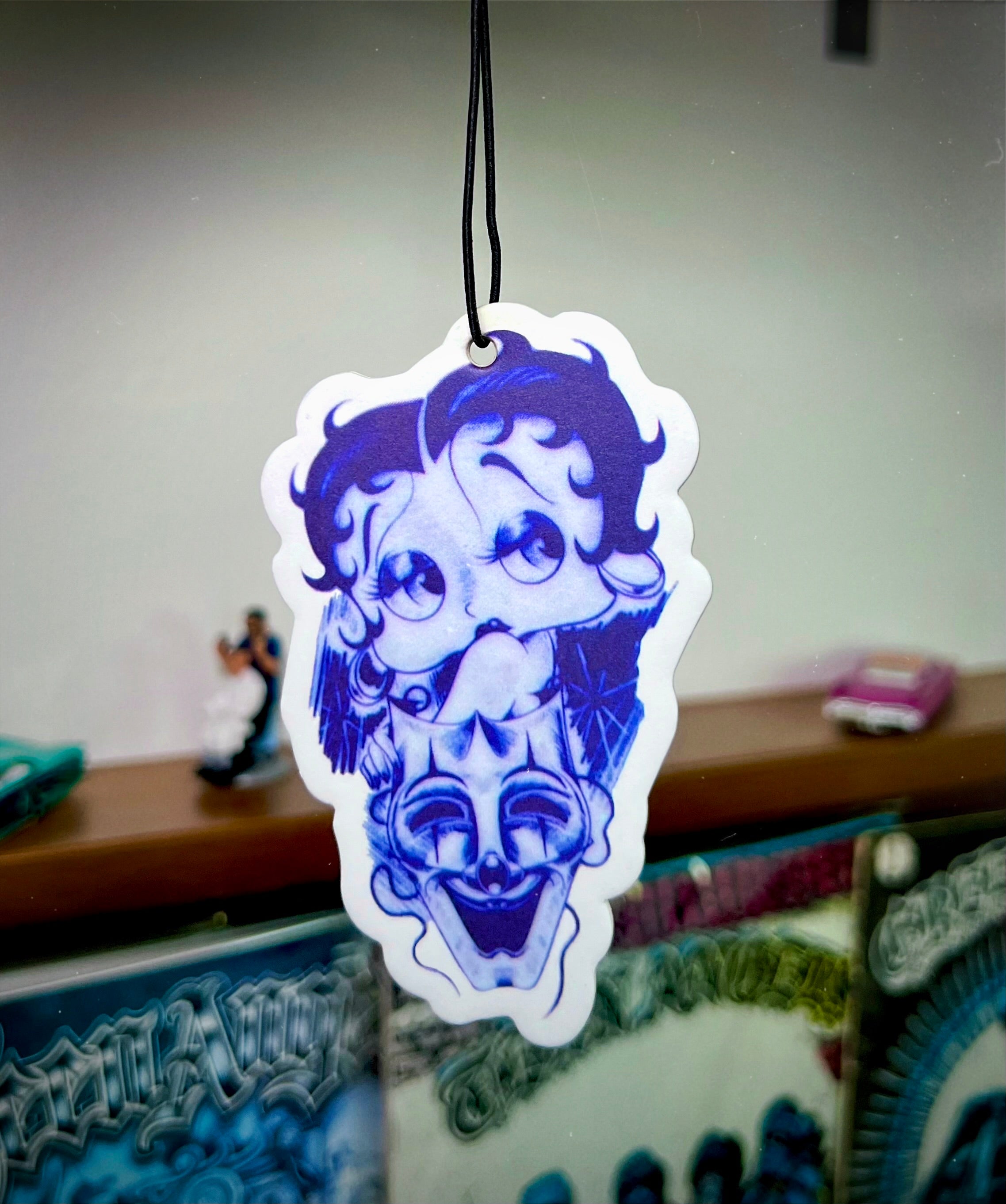 Lux Rosa 'I ONLY HAVE EYES FOR YOU' Pen & Ink Air Freshener (Blue)