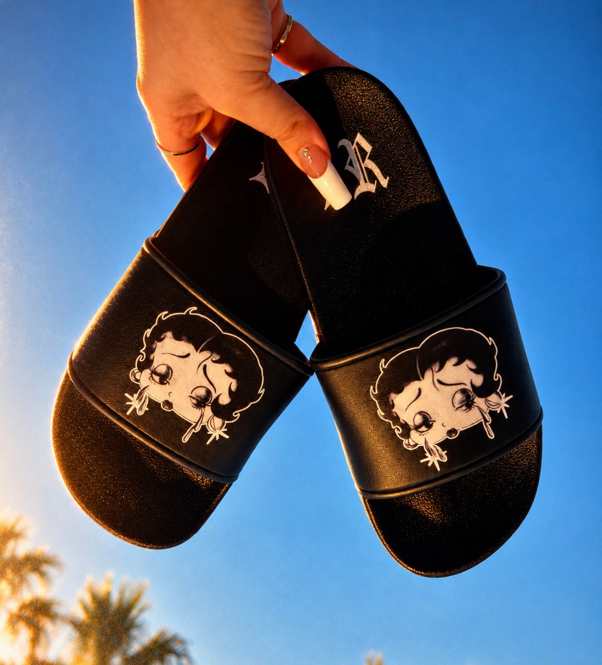 'Cry Baby Boop' Pen & Ink Slides (Black)