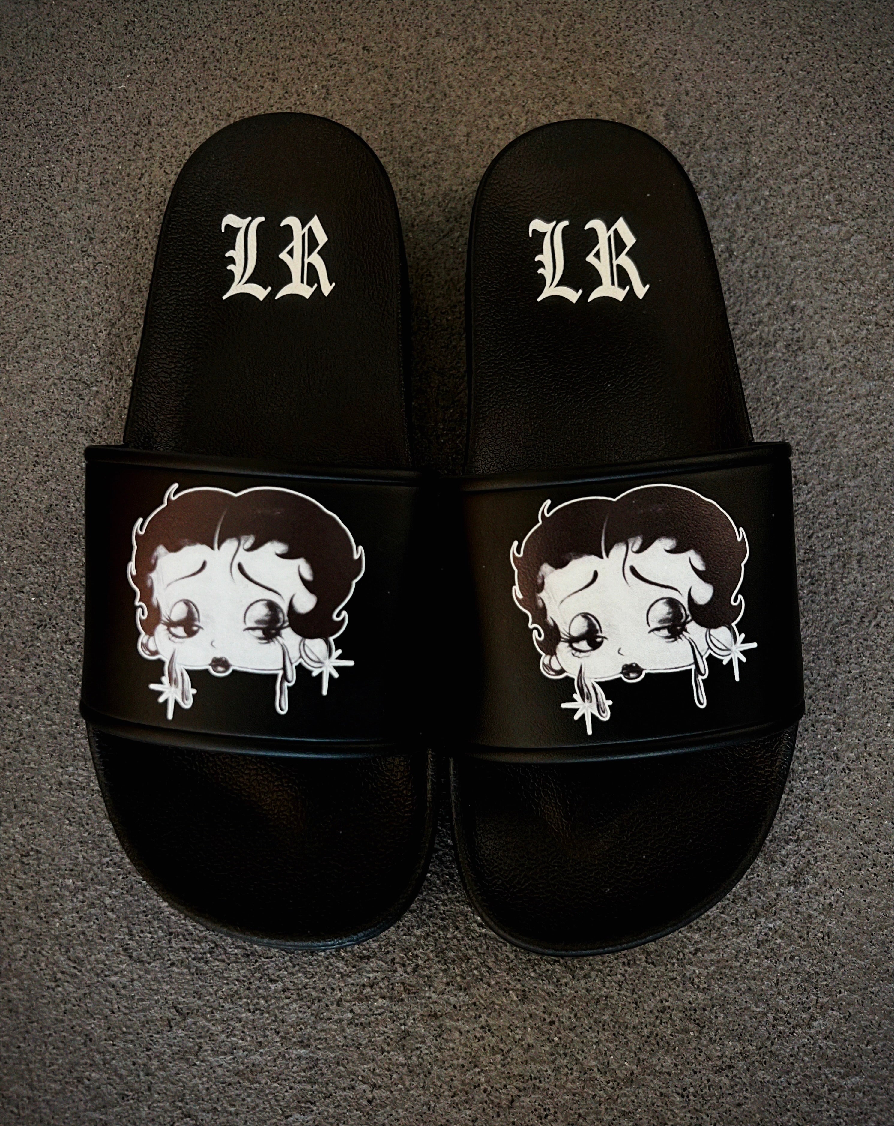 'Cry Baby Boop' Pen & Ink Slides (Black)