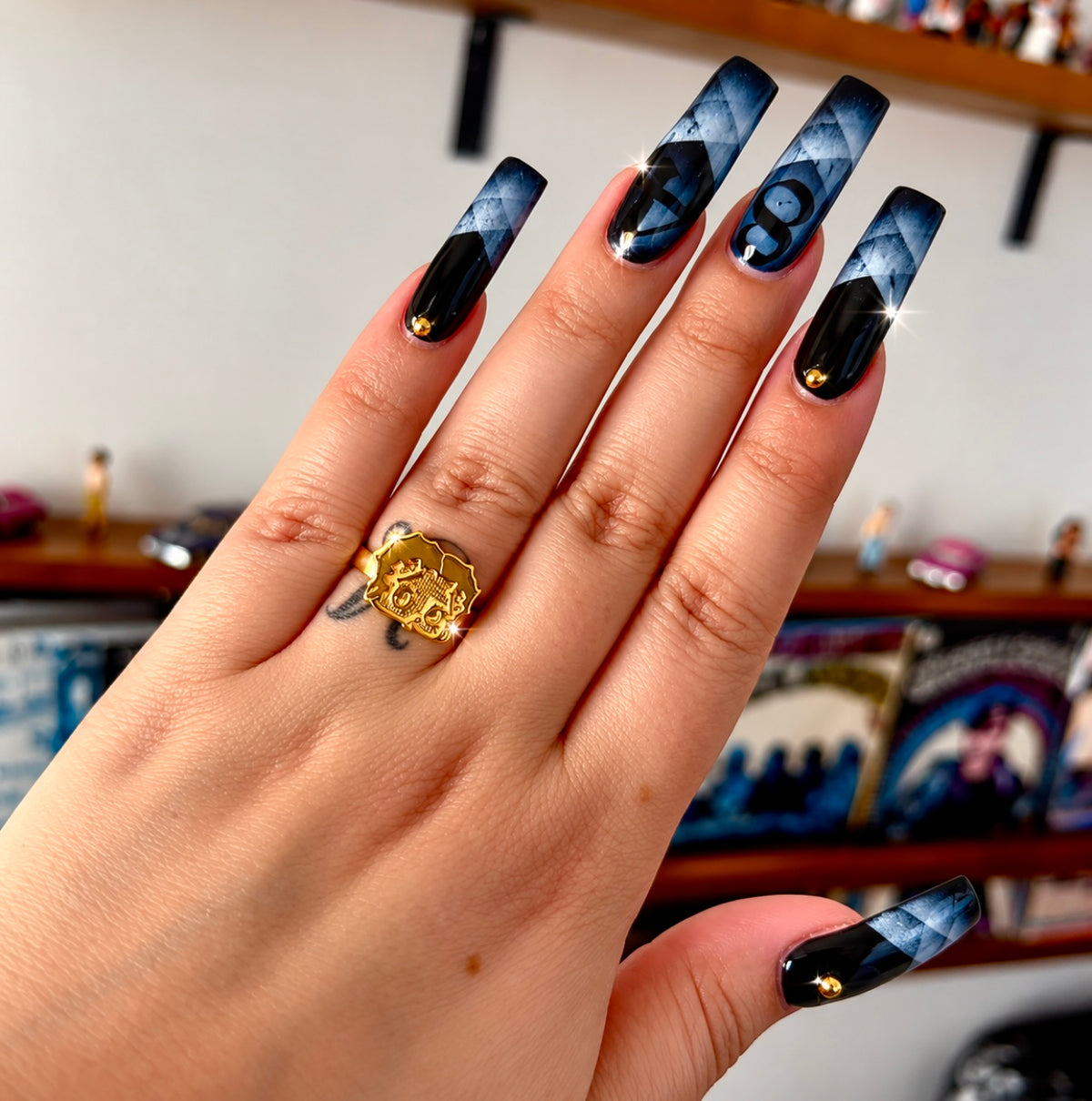 ANGEL BABY' 18K Gold Plated Ring