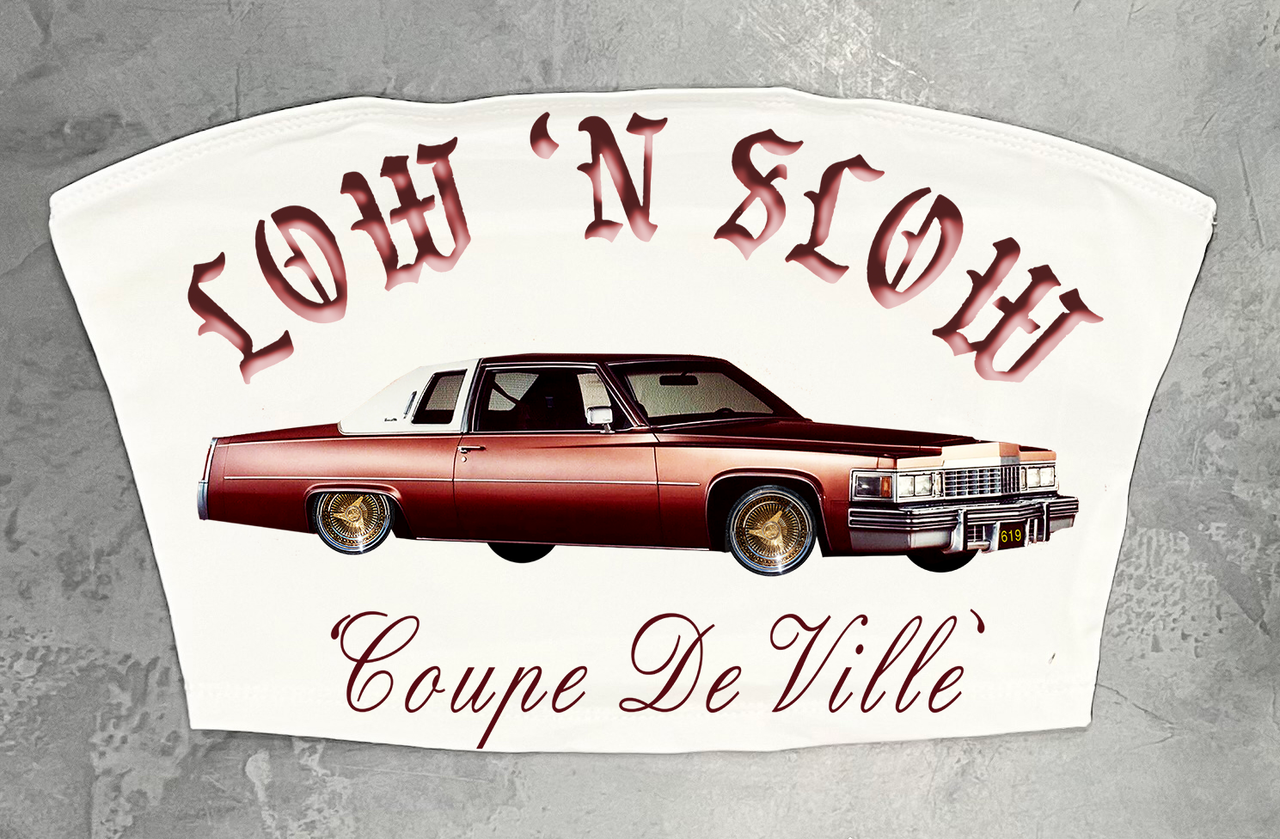 Limited Edition 'CADDY DREAMS' Tube Top (White)