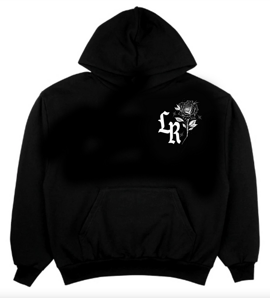 JOY & PAIN' Premium Fleece Pullover Hoodie (Black)
