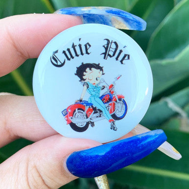 Cutie Pie Pop Grip (Drop Glue Style)