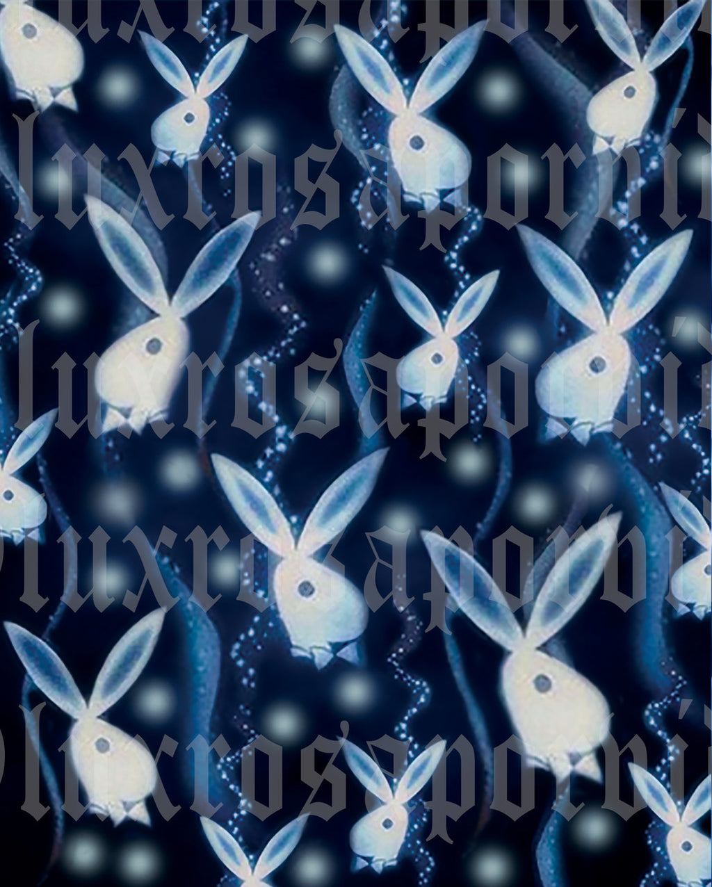 EXTRA EXTRA EXTRA XXX LARGE LIMITED EDITION 'HOUSE PARTIES & PLAYGIRLS' Glamour Shotz Airbrushed Backdrop (Blue) (XXXL) Exclusive/Limited Edition!!