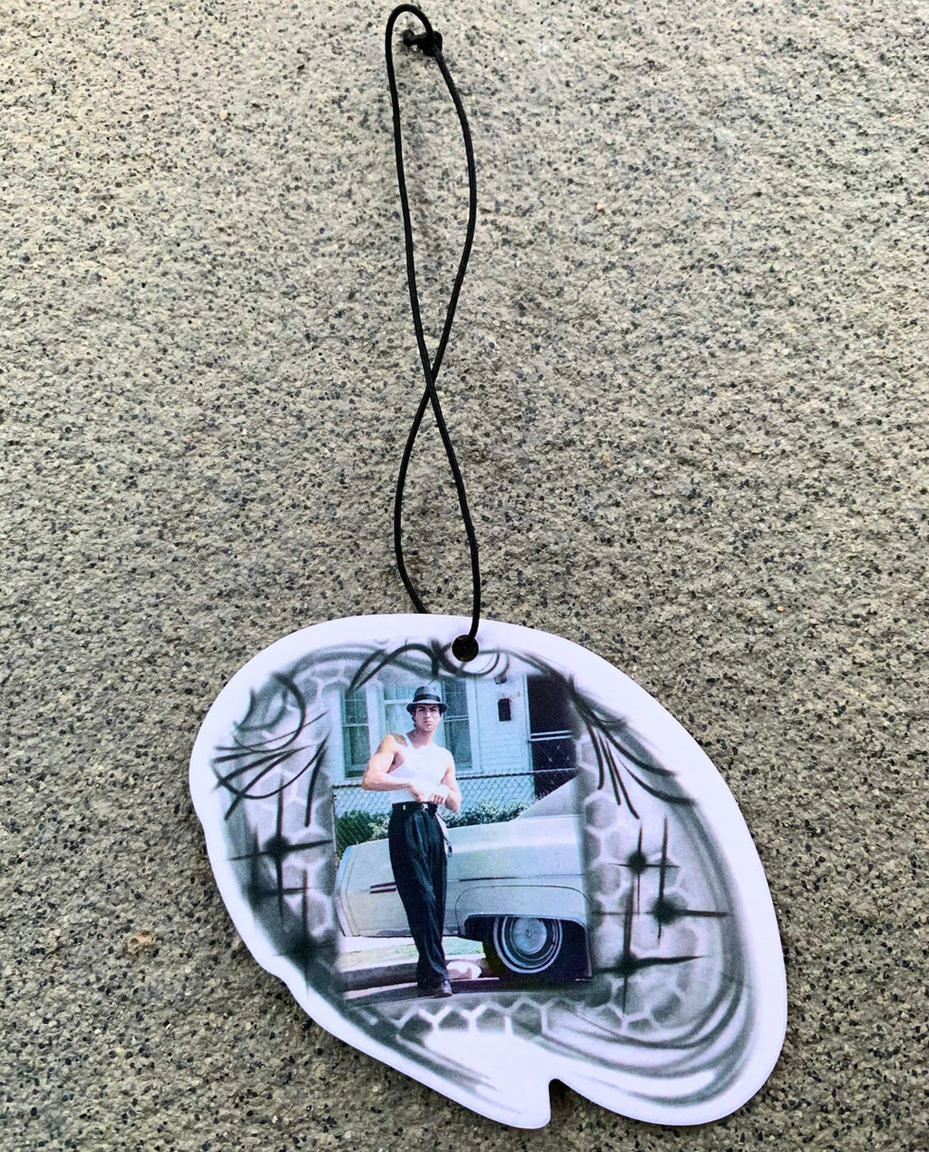 El Gallo Airbrushed Air Freshener