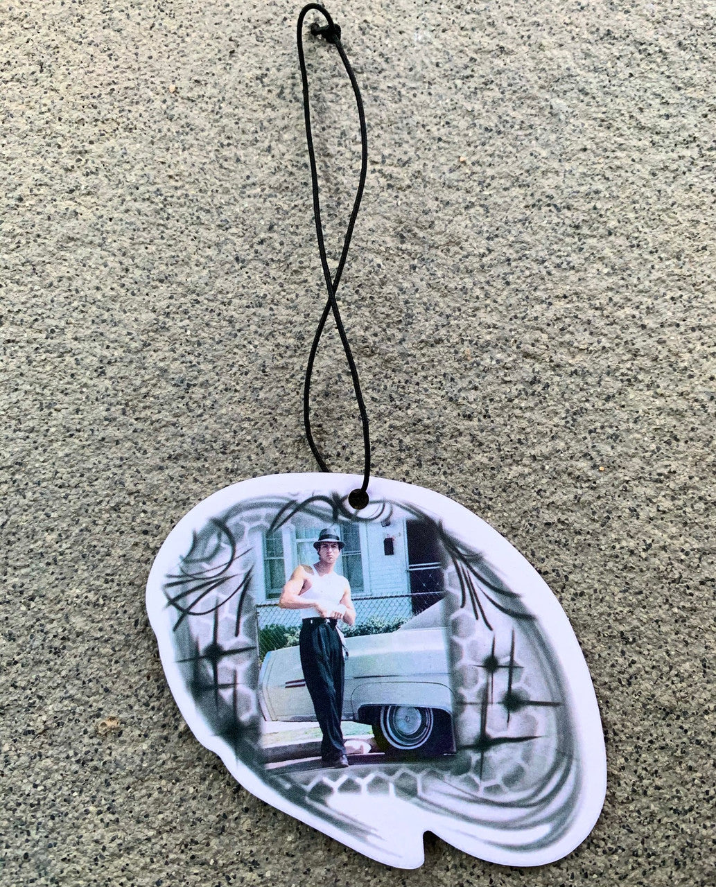 El Gallo Airbrushed Air Freshener