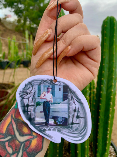 El Gallo Airbrushed Air Freshener