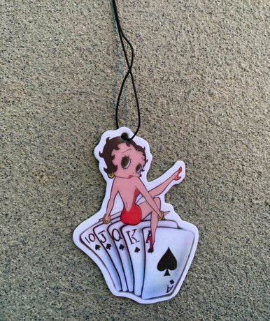 Don't Play With Me (Betty) Airbrushed Air Freshener