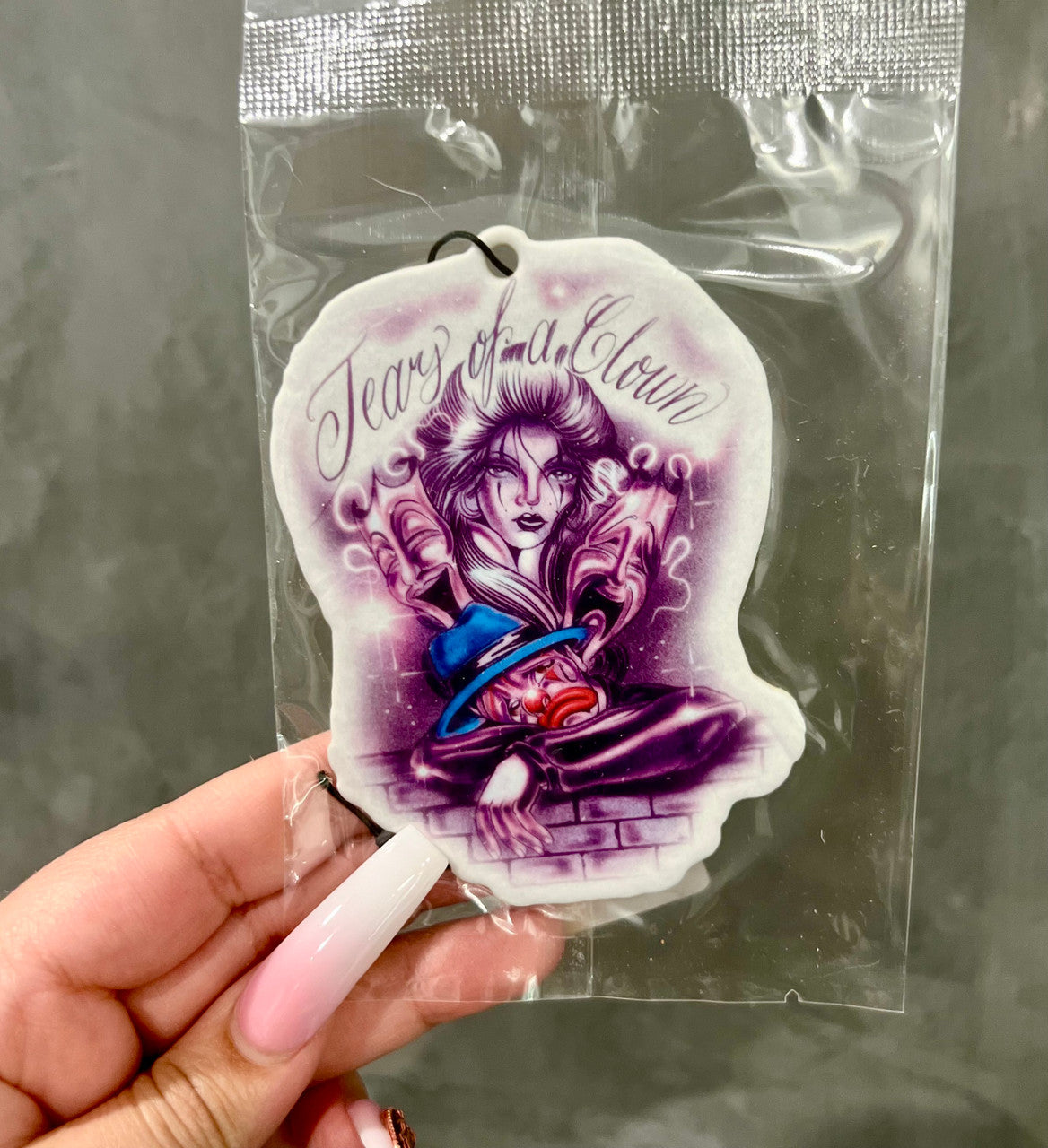 Tears Of A Sad Clown Pen & Ink Air Freshener