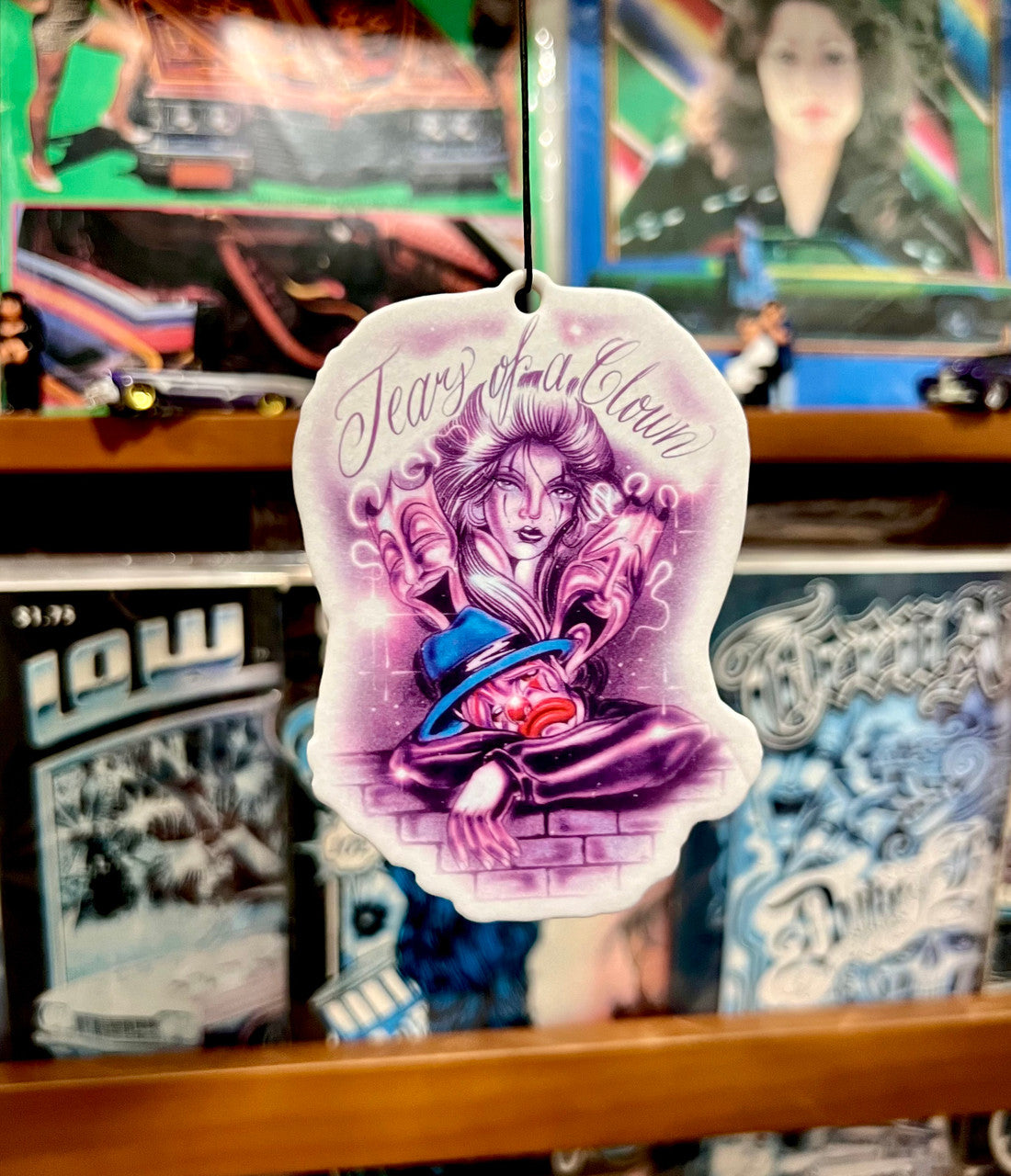 Tears Of A Sad Clown Pen & Ink Air Freshener