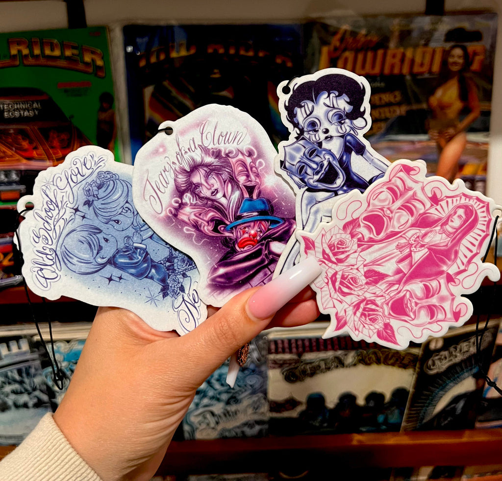 LUX ROSA AIR FRESHENER 'LOW & SLOW' BIG BUNDLE PACK (SET OF 8!!!)