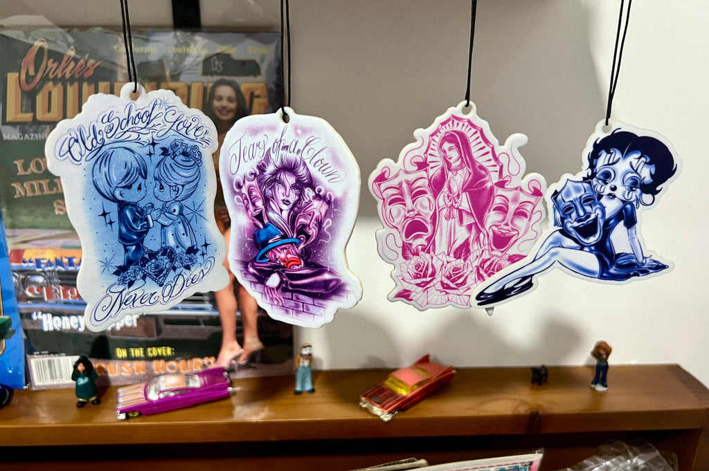 LUX ROSA AIR FRESHENER 'POR VIDA' BUNDLE (SET OF 4)