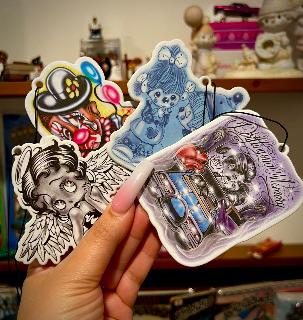 LUX ROSA AIR FRESHENER 'LAS ROSAS' BUNDLE (SET OF 4)