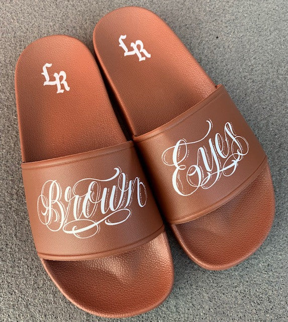 LR 'Brown Eyes' Custom Script Slides (BROWN)