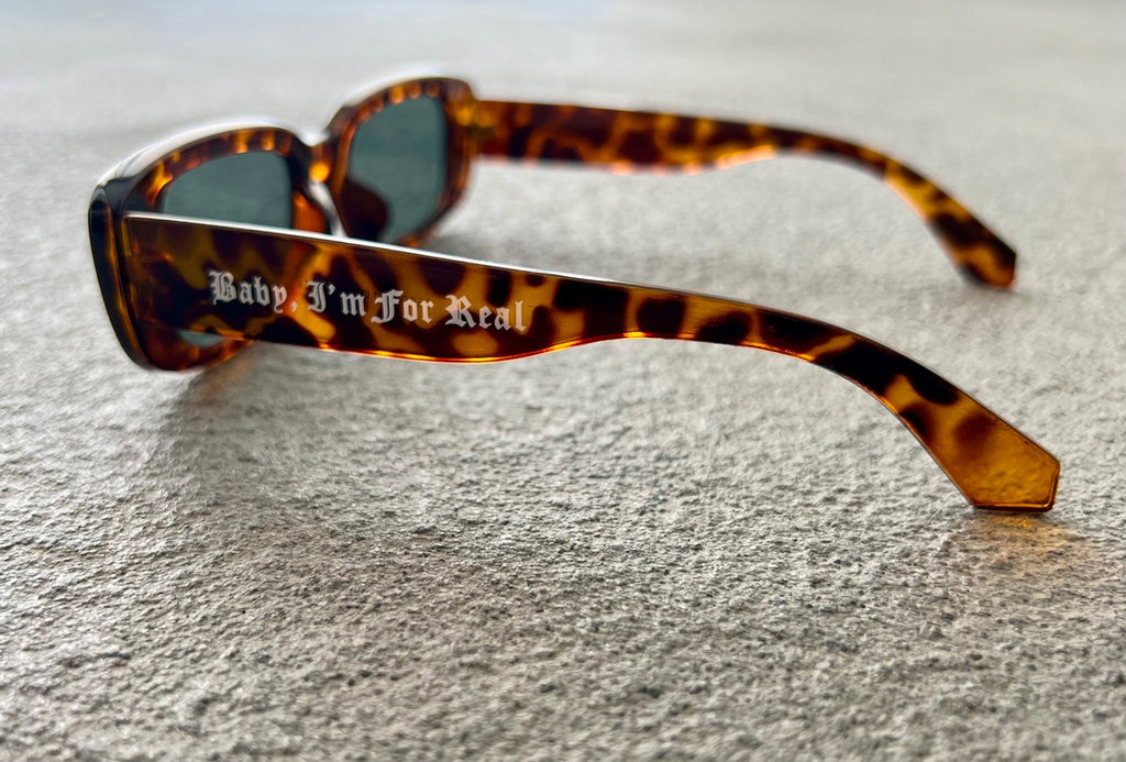 Lux Rosa P/V 'Baby, I'm For Real' Tortoise Locs Sunglasses