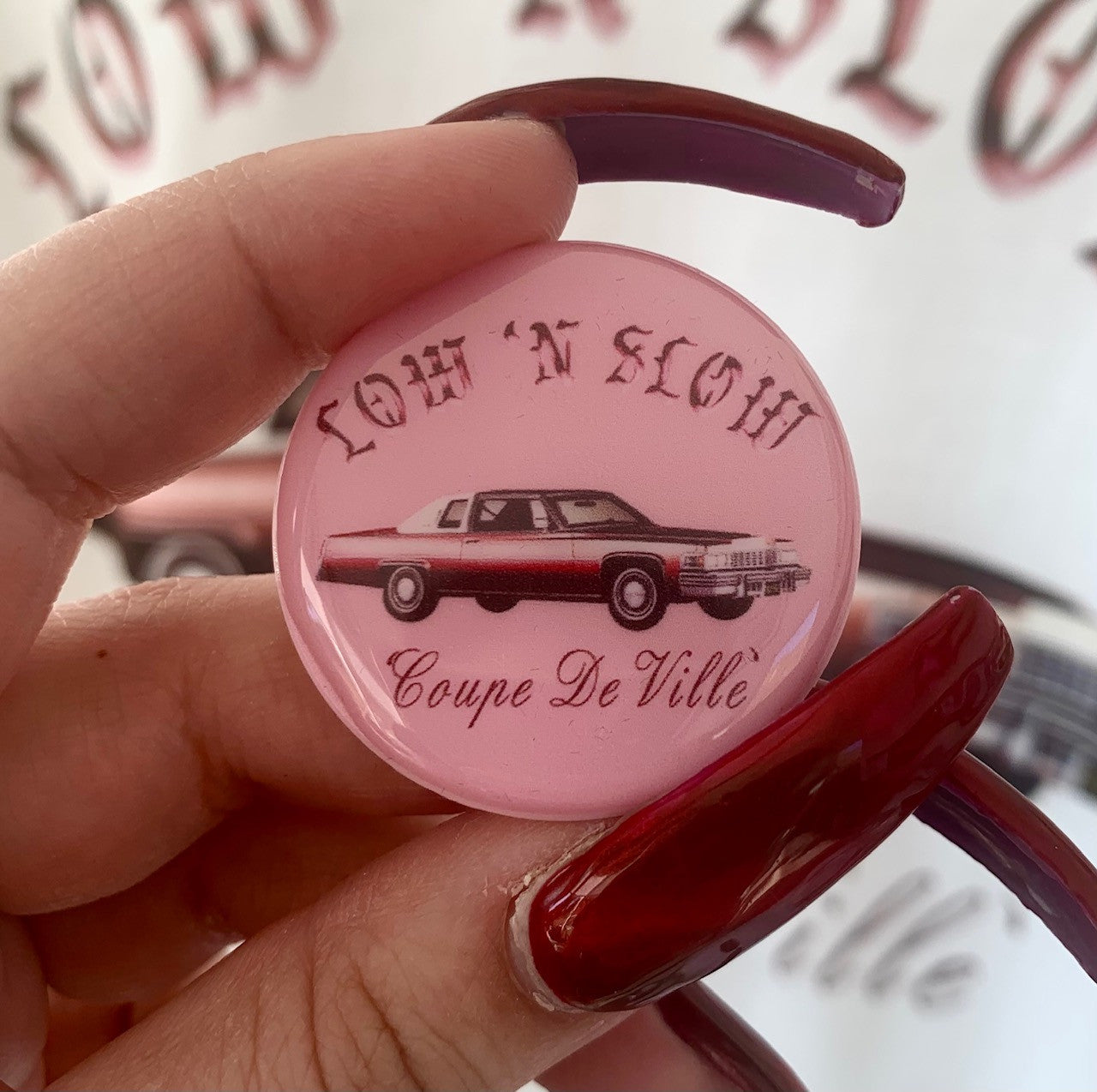 Caddy Dreams Pop Grip (Salmon) (Drop Glue Style)