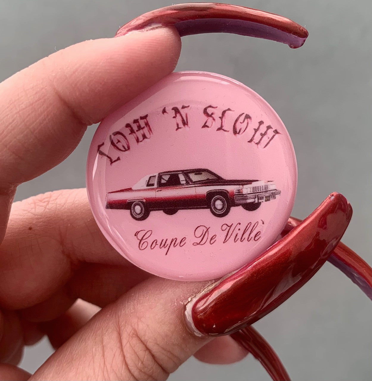 Caddy Dreams Pop Grip (Salmon) (Drop Glue Style)