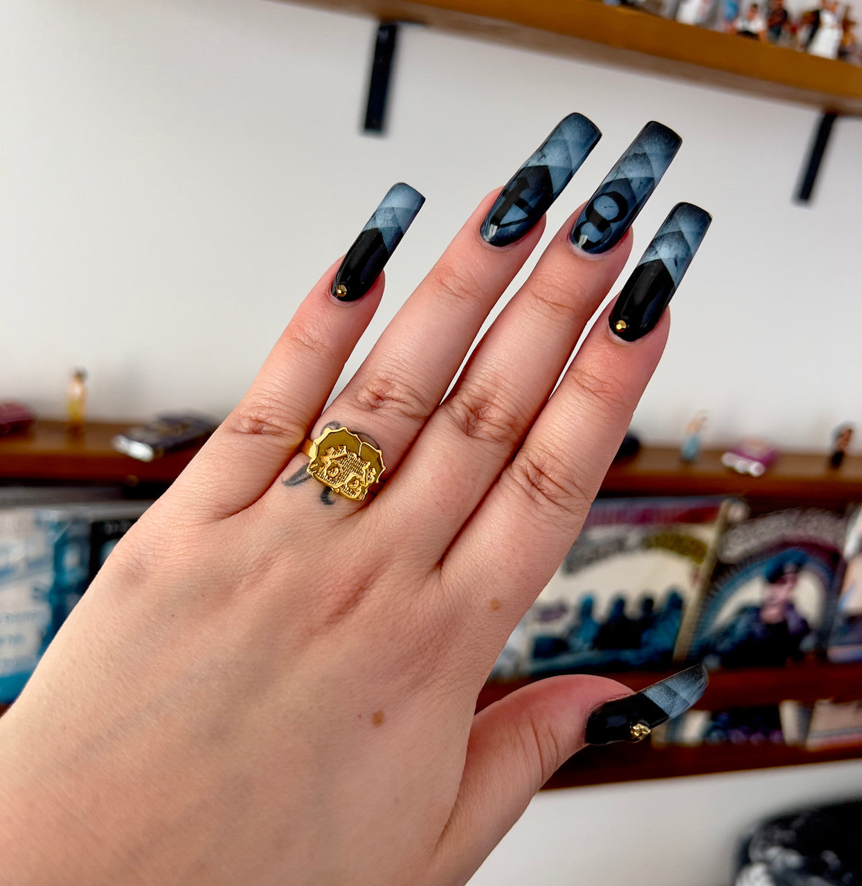 ANGEL BABY' 18K Gold Plated Ring